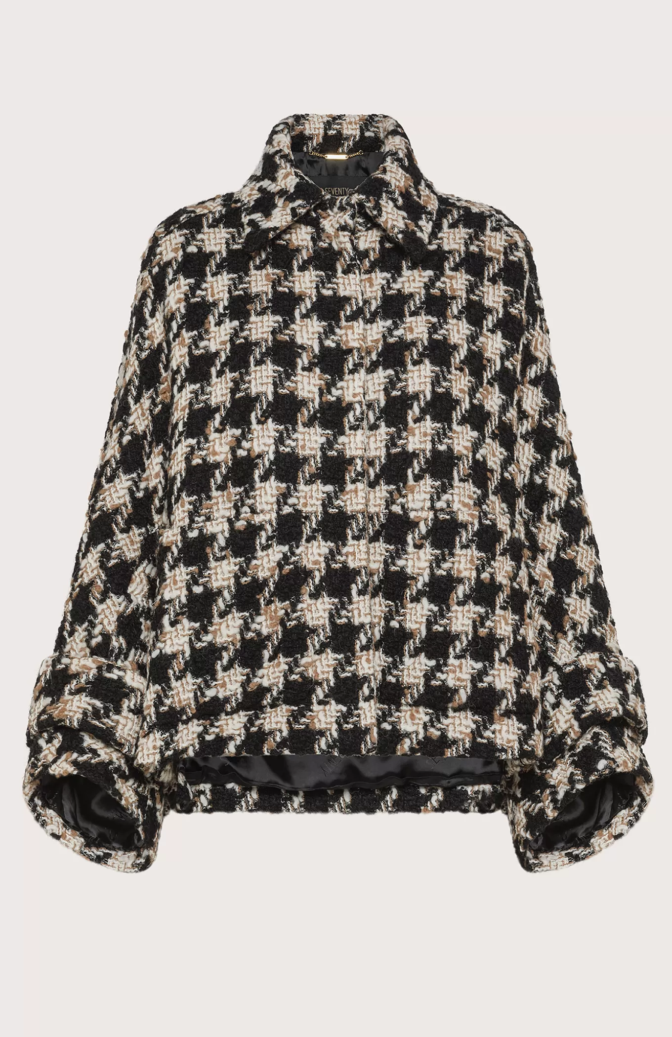 Women Seventy Venezia Coats^Chanel-Fabric Cape Coat