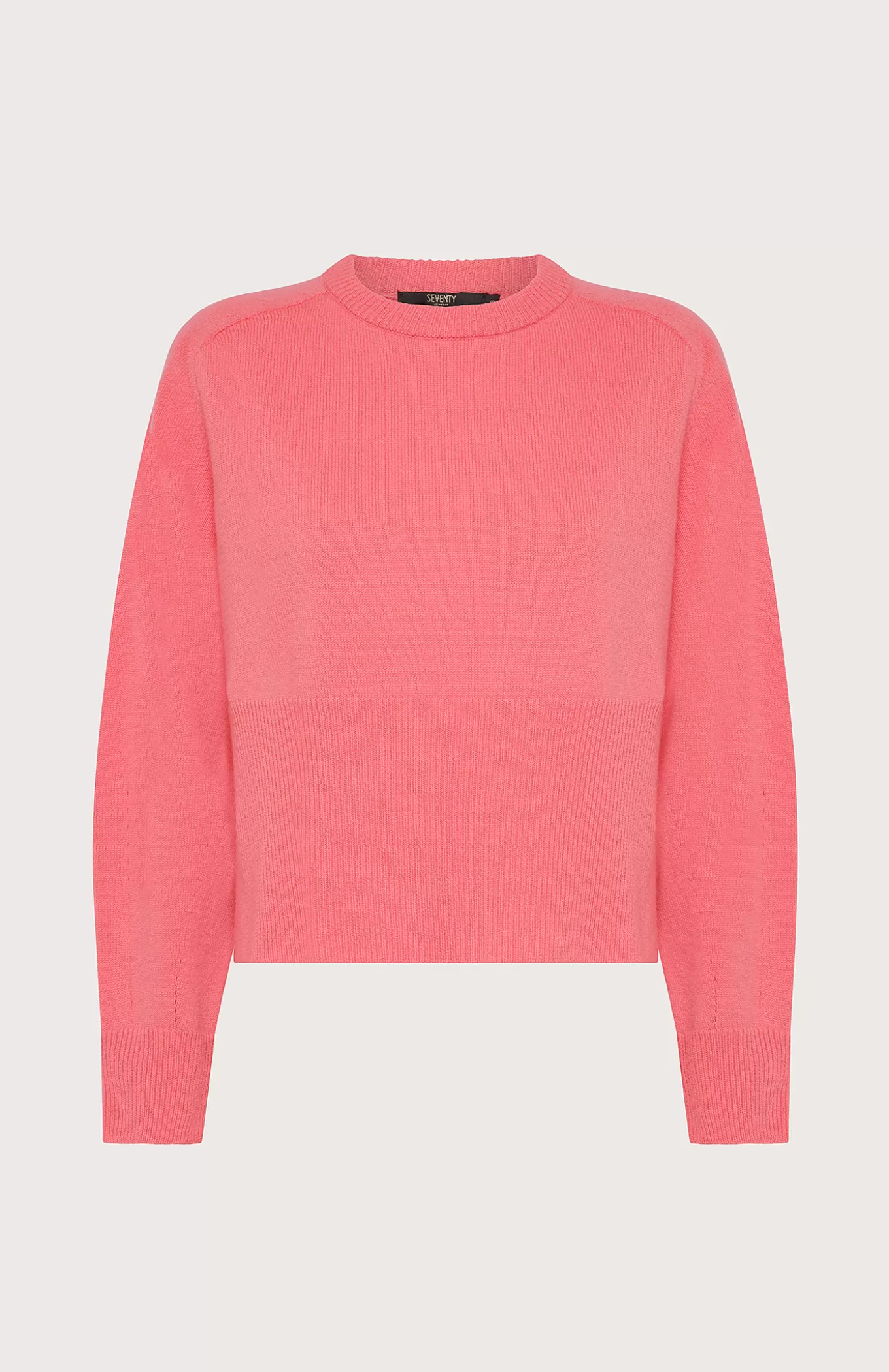 Women Seventy Venezia Knitwear^Cropped Sweater With High-Ribbed Details