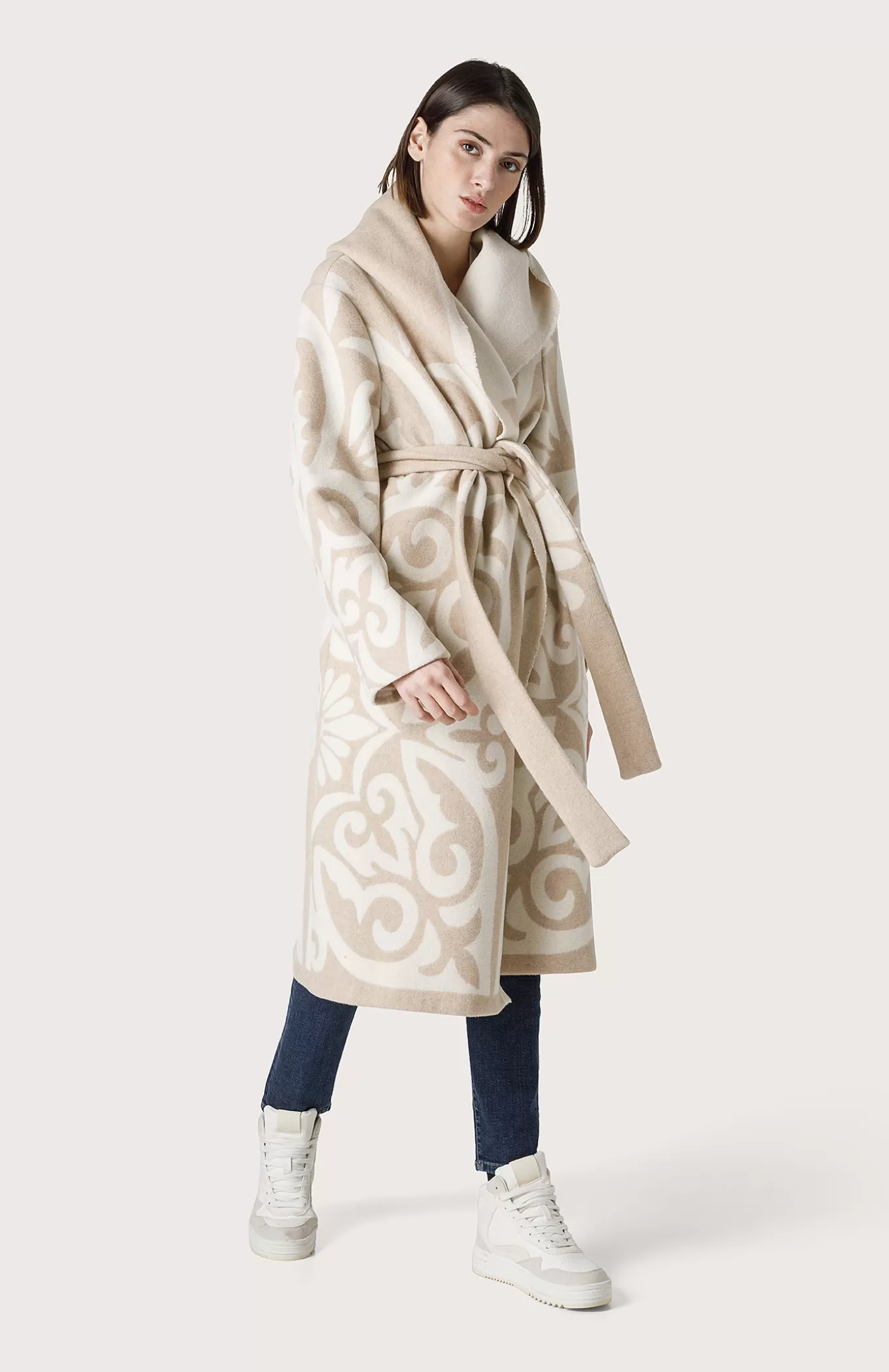 Women Seventy Venezia Coats^Dressing Gown-Style Coat