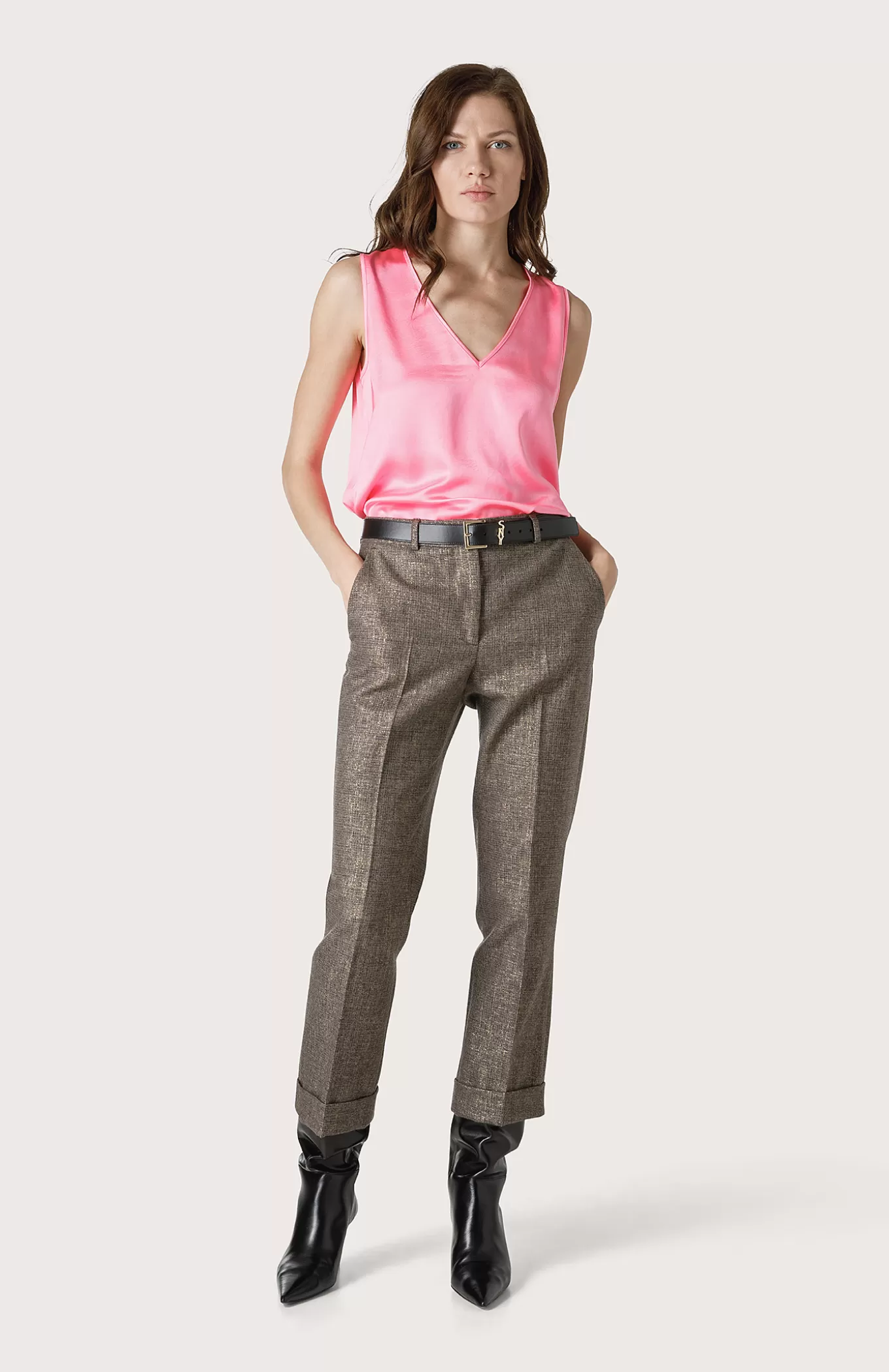 Women Seventy Venezia Trousers^Flannel Chino Trousers