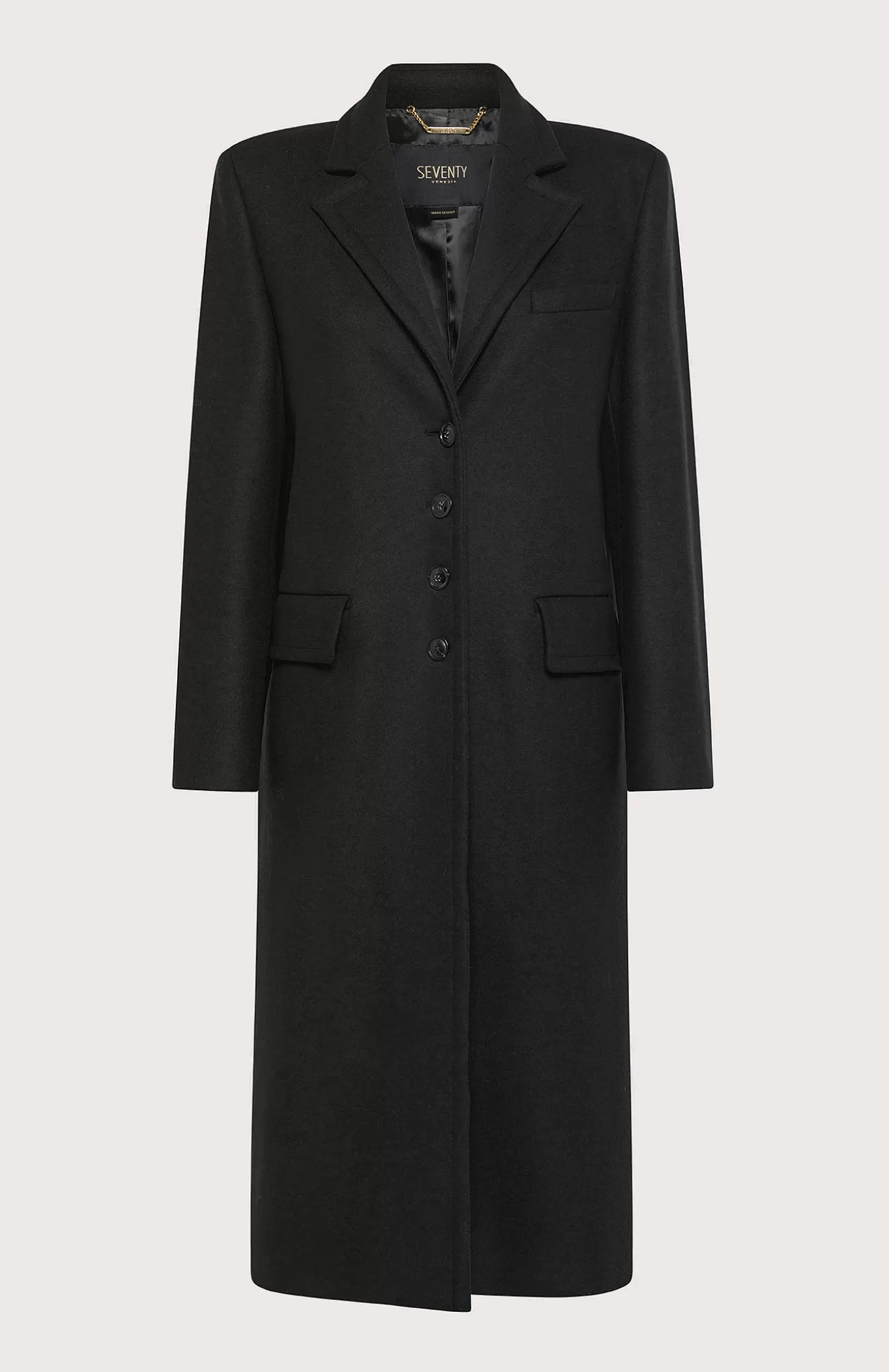 Women Seventy Venezia Coats^Four-Button Coat