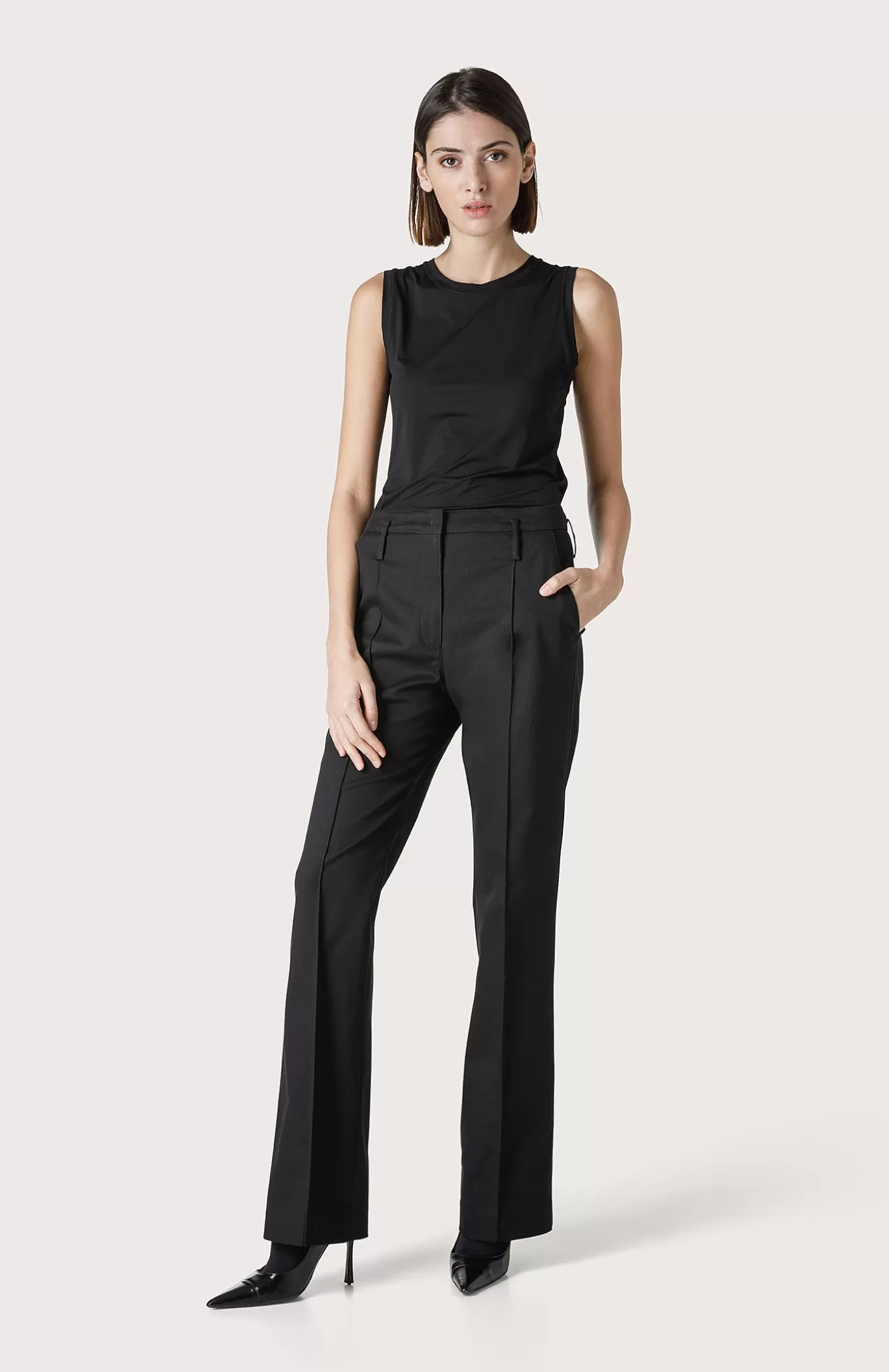 Women Seventy Venezia Trousers^Front Seam Trousers