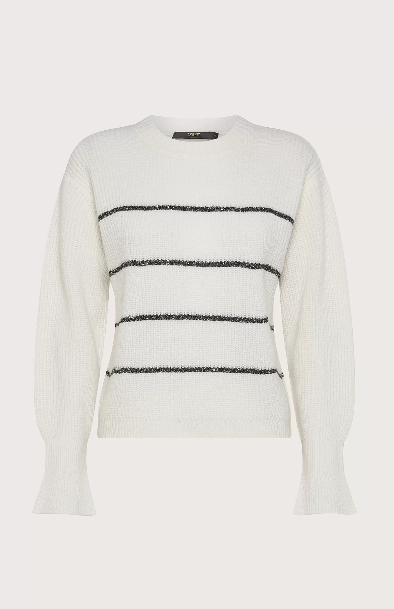 Women Seventy Venezia Knitwear^Lurex Striped Jersey