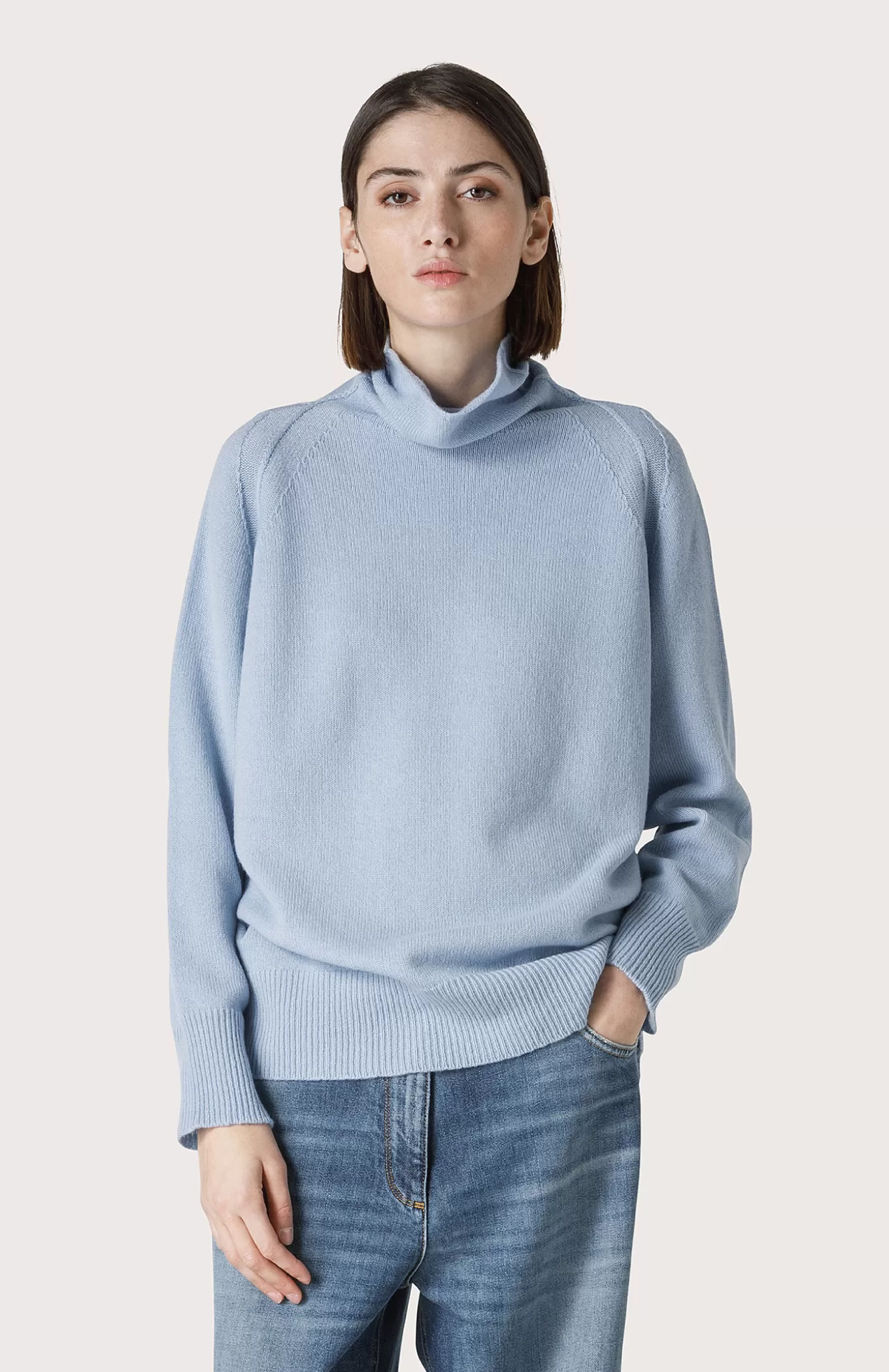 Women Seventy Venezia Knitwear^Oversize Ribbed Jersey