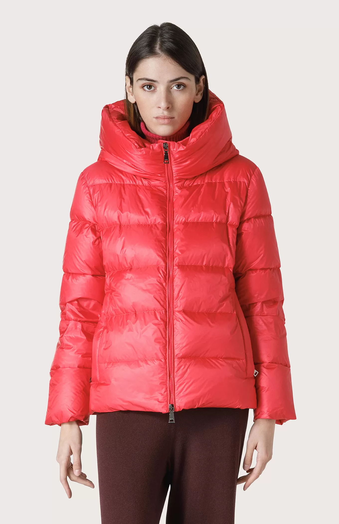 Women Seventy Venezia Coats^Quilted Jacket With Maxi Collar