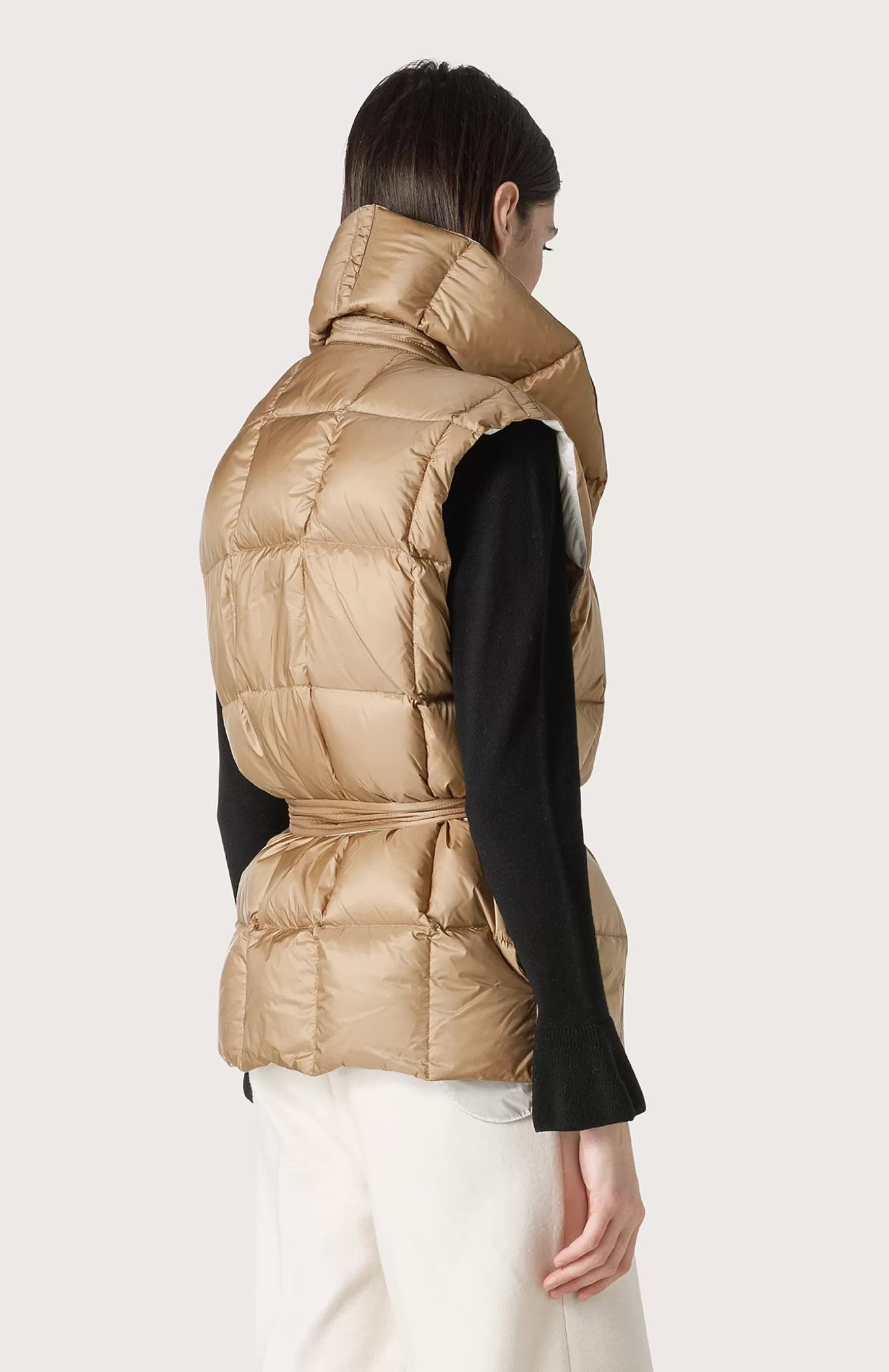 Women Seventy Venezia Coats^Reversible Vest With Shawl Collar