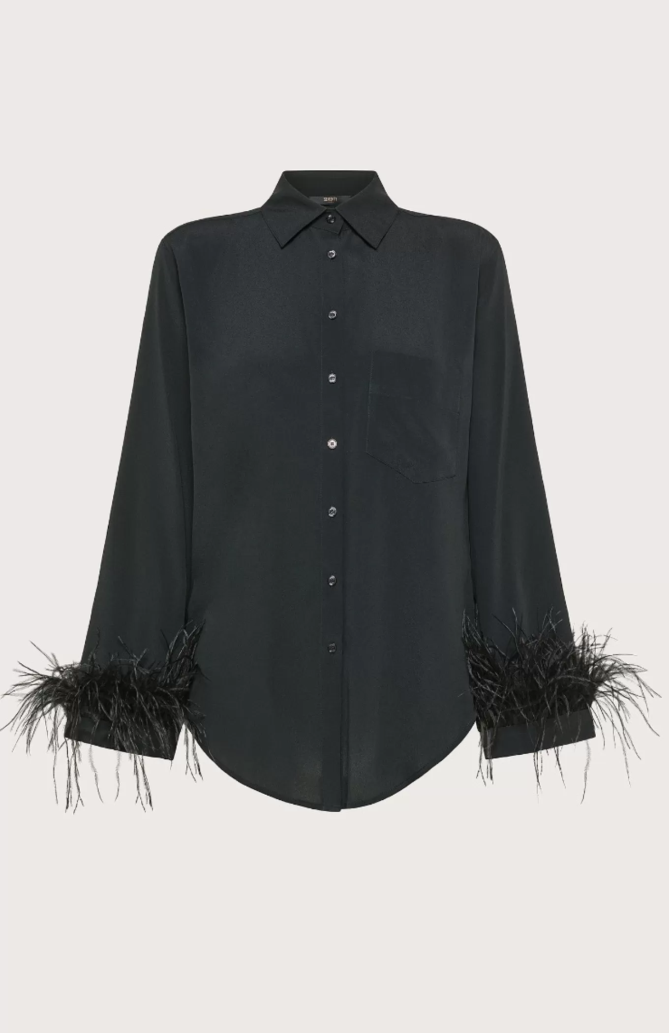 Women Seventy Venezia Shirts And Tops^Shirt With Feathers