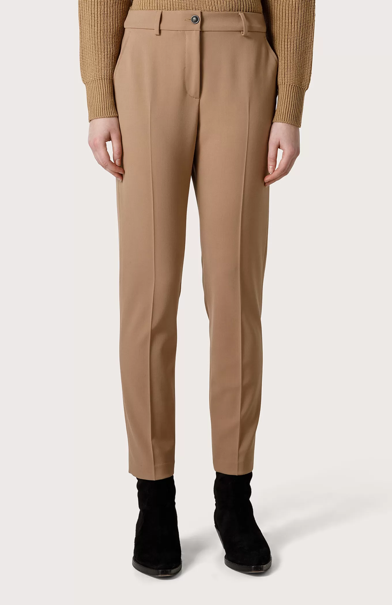 Women Seventy Venezia Trousers^Stretch Wool-Blend Trousers