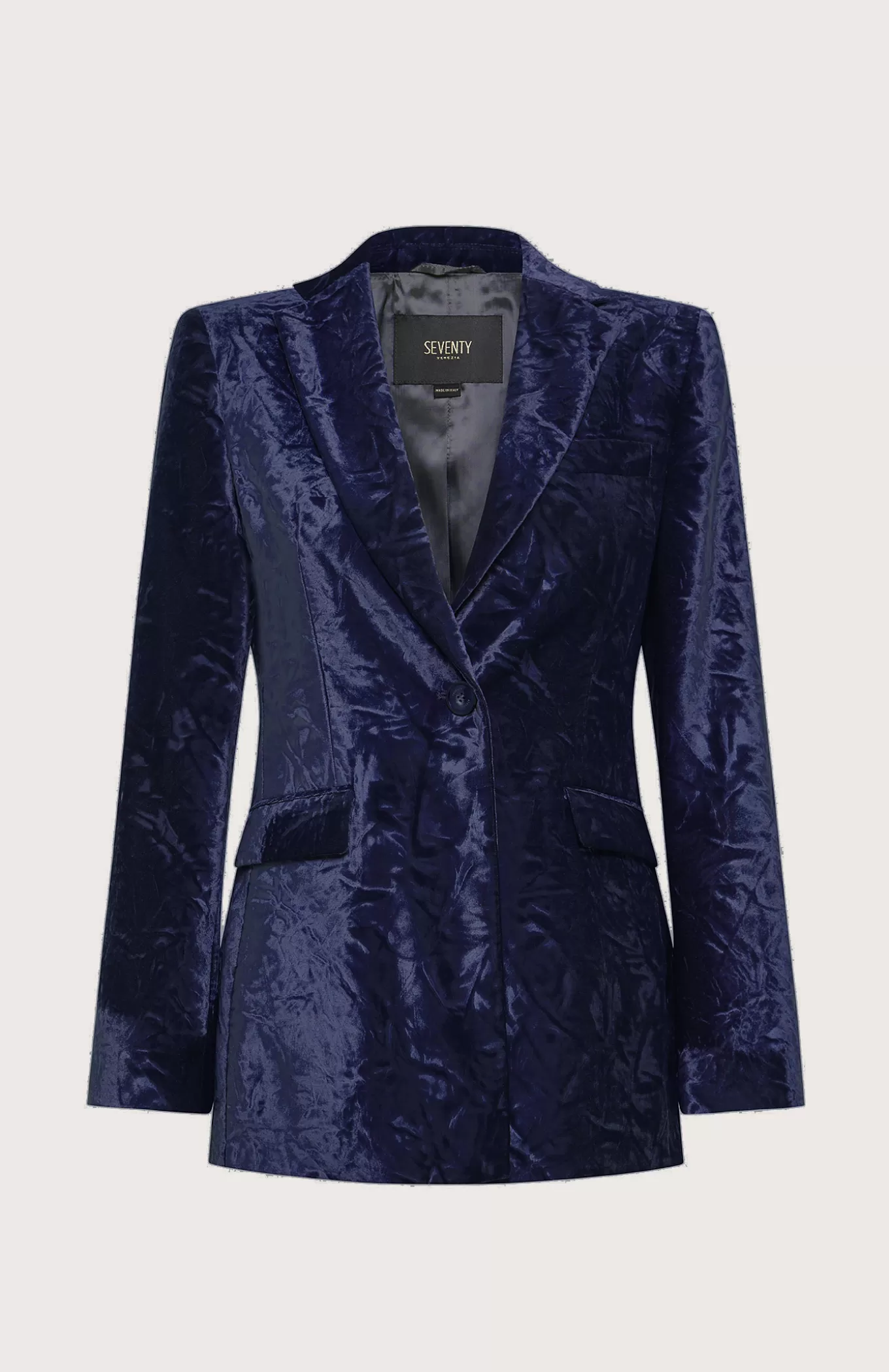 Women Seventy Venezia Jackets^Velvet Single-Breasted Jacket