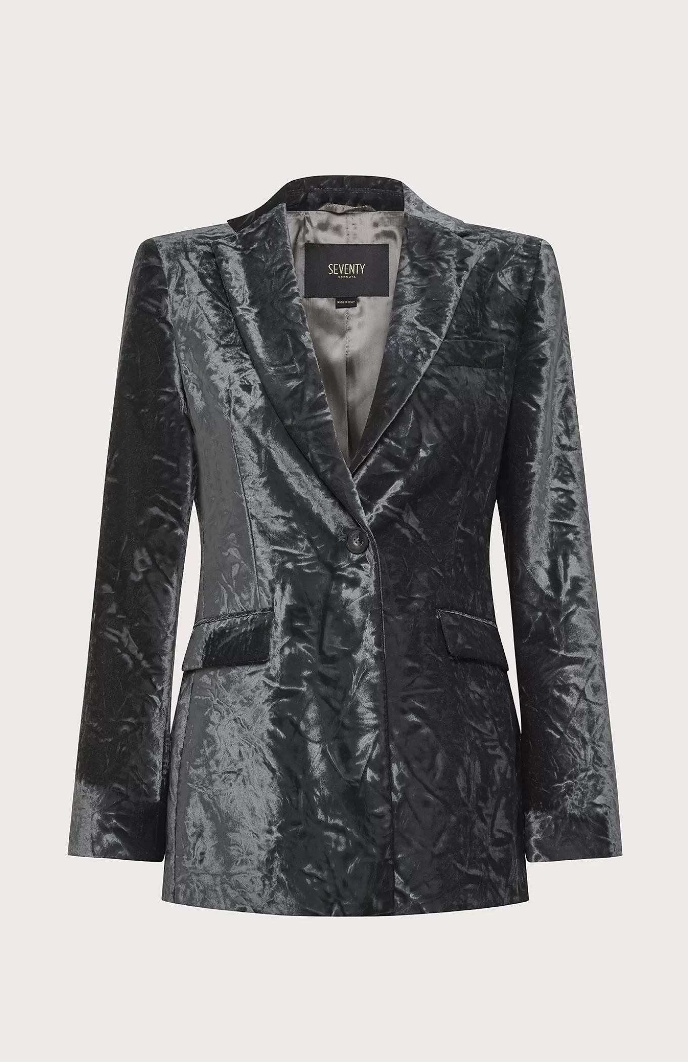 Women Seventy Venezia Jackets^Velvet Single-Breasted Jacket